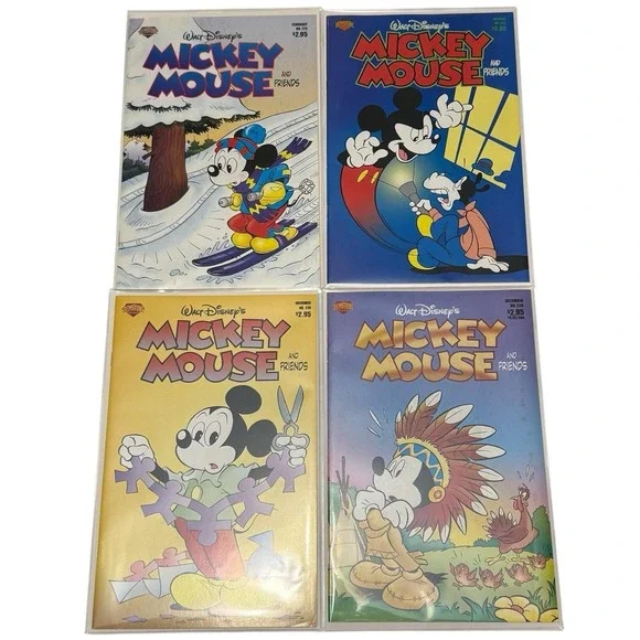 Vintage Walt Disney Mickey Mouse & Friends Comic Lot 20 Gemstone Gladstone NM - Picture 4 of 8